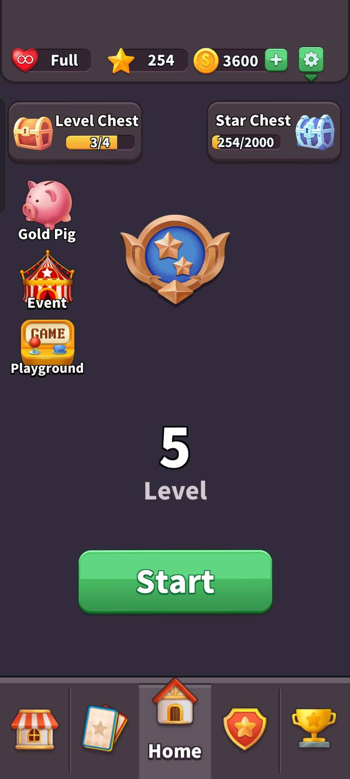 Match three identical items in Tile Master 3D